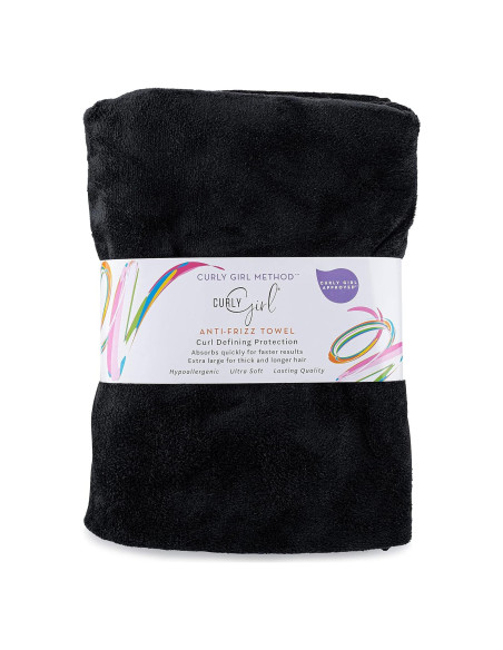Toalla de Microfibra Curly Girl para Cabello Rizado - Anti Frizz