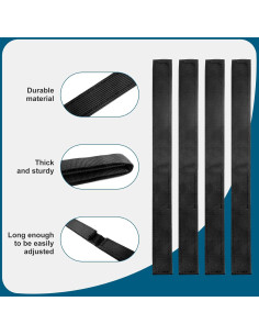 4 Correas de Sujeción Ajustables Ameri RYA-0006 para Hoverboard 2