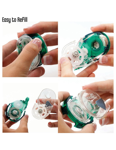 Recarga Cinta Correctora Tombow 68666 4mm x 12m Blanca