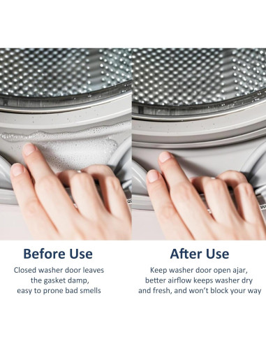 Soporte de puerta para lavadora LEVOSHUA - Magnético y flexible