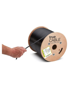 Cable Coaxial RG6 Exterior Doble Blindaje trueCABLE 152.4m