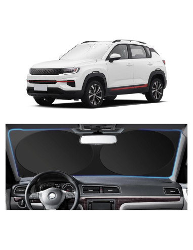 Sombra Plegable para Parabrisas YGDMD 145x80 cm Plata