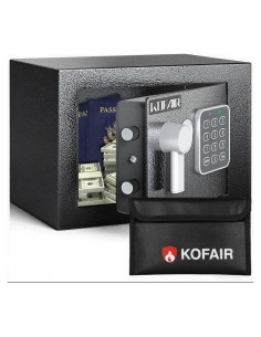 Caja Fuerte Digital KOFAIR 0.23 Pies con Bolsa Ignífuga