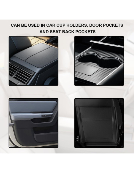 Basurero de coche FSTURIOS con tapa abatible Beige 1200ml