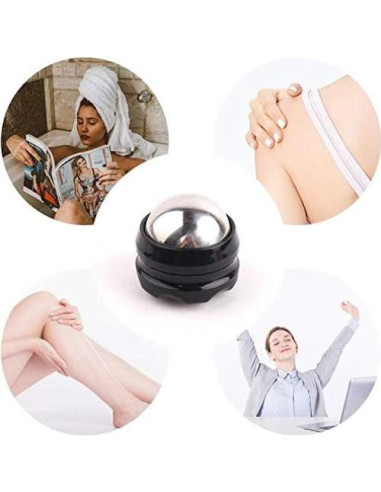 Bola de Masaje Fría SUNANTH PS-MRB1020, Alivio Dolor Muscular