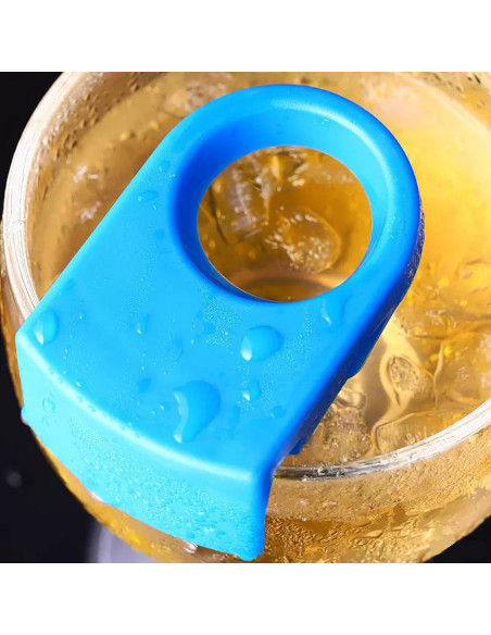 16 Clips para Botellas de Cóctel BYERUITE - Plástico Colorido 16 Clips para Botellas de Cóctel BYERUITE - Plástico Colorido