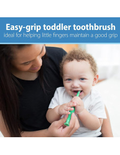 Cepillo de dientes Dr. Brown Cocodrilo para niños 1-4 años 2