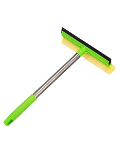Raspador de Ventanas 2 en 1 Niccfdc con Mango Largo Verde