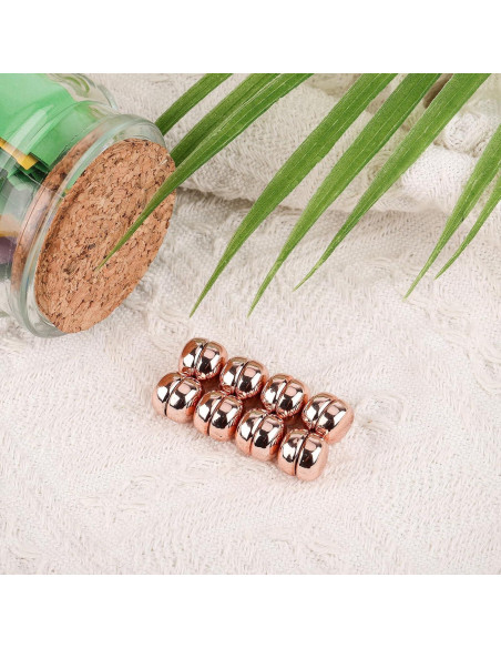 8 Alfileres Magnéticos para Hijab Dorados XIHIRCD - Multiusos