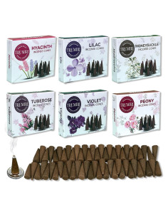 Conos de Incienso Trumiri Blossom - 60 Conos Aromáticos