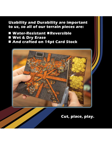 Dungeon Craft 1987 Games Paquete de Paredes 2D 60x84 cm