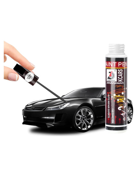 Bolígrafo de Pintura de Retoque Kcars 29.57 ml Negro Brillante