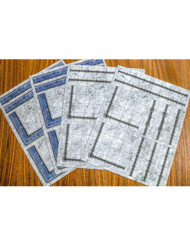 Dungeon Craft 1987 Games Paquete de Paredes 2D 60x84 cm