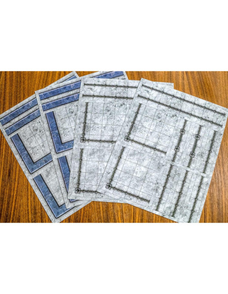 Dungeon Craft 1987 Games Paquete de Paredes 2D 60x84 cm