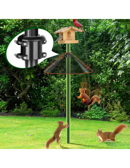 Paquete de 2 Sujetadores para Bafle de Ardilla HQBRO ABS