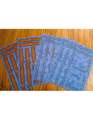 Dungeon Craft 1987 Games Paquete de Paredes 2D 60x84 cm