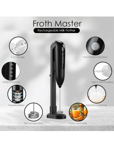Espumador de Leche Eléctrico GOCHA FrothMaster X2 - USB-C 2