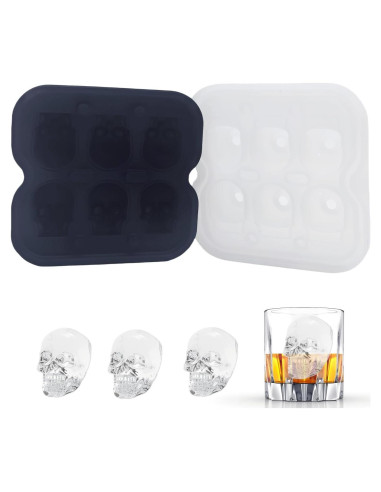 Bandeja de Hielo 3D Yosolamo - Molde Divertido Silicona