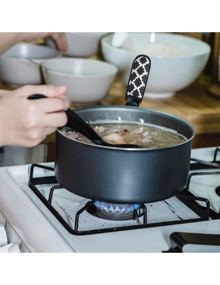 Cubiertas de Mango Caliente LYART 3 Piezas Algodón 15x8cm