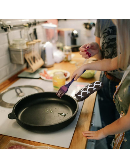 Cubiertas de Mango Caliente LYART 3 Piezas Algodón 15x8cm