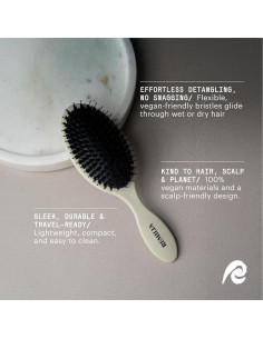 Cepillo Desenredante Vegano Remilia Hair Ocean - Para Todo Tipo de Cabello 2