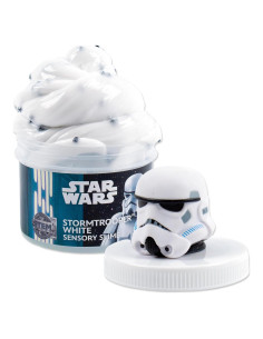 Slime Blanco Stormtrooper 226g Star Wars con Purpurina