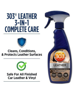 Limpiador 303 Cuidado Completo de Cuero 3 en 1 - 473 ml 2