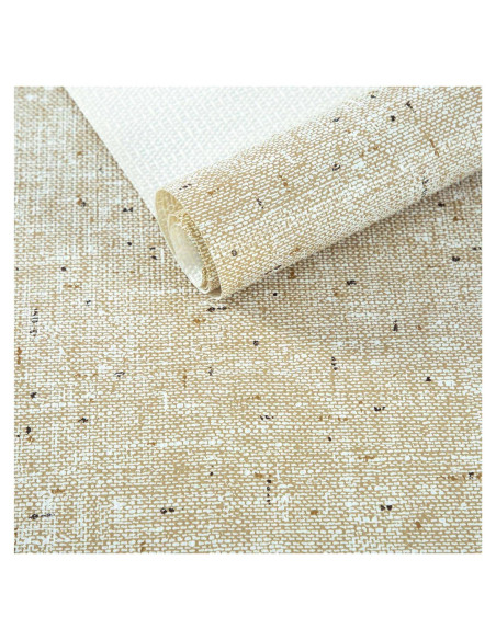 Forro de estantería no adhesivo DwellAid 30.48x152.4 cm beige