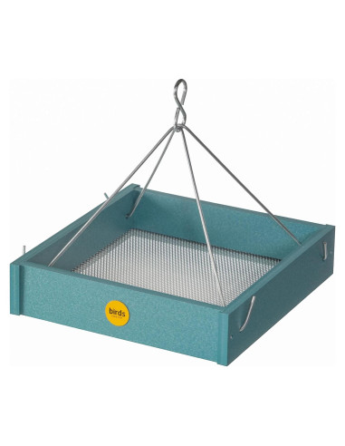 Comedero Colgante para Aves Birds Choice Pequeño Azul Lago