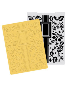 Carpeta de Embossing Hying 3D Flores y Hojas para Manualidades