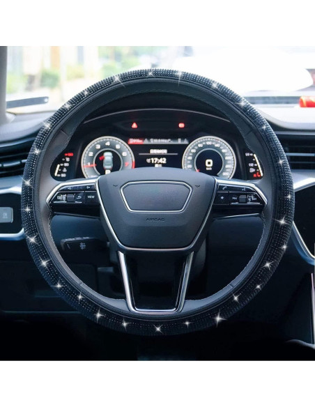 Cubierta de Volante Brillante Limsas 36-38 cm Negro Cubierta de Volante Brillante Limsas 36-38 cm Negro