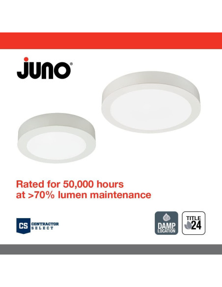Downlight LED Juno Slim Basics 5" 3000K Blanco Cálido