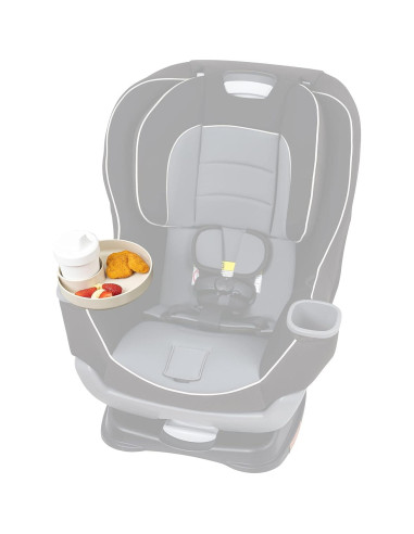 Bandeja de Viaje My Travel Tray Beige - Adaptador Taza Incluido