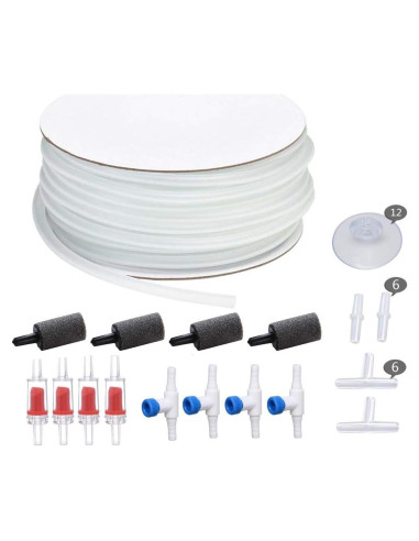 Kit de Accesorios para Bomba de Aire ALEGI 7.62m Tubo 4.76mm