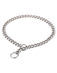 Collar de ahorque para perros SGODA 50.8 cm acero inoxidable