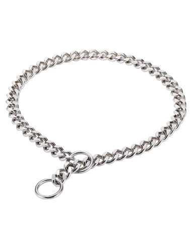 Collar de ahorque para perros SGODA 50.8 cm acero inoxidable