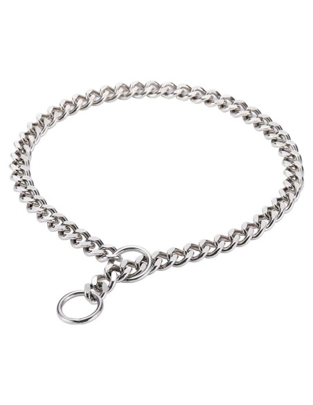 Collar de ahorque para perros SGODA 50.8 cm acero inoxidable