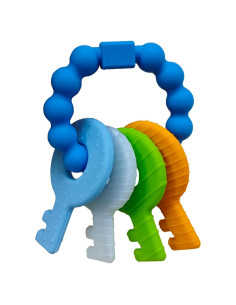 Mordedor de Llaves para Bebés de Silicona - Alivio Dentición 3-18 Meses