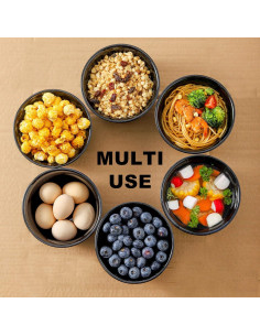 Juego de 6 Cuencos de Cerámica Hasense 590 ml Azul 2