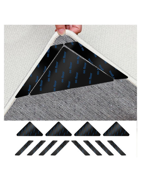 Alfombrillas Antideslizantes Reutilizables AnTsHome 12 Unidades Alfombrillas Antideslizantes Reutilizables AnTsHome 12 Unidades