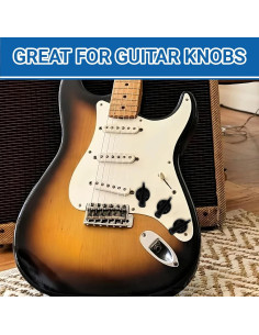 Perillas de Potenciómetro DROK 6mm Negras - Paquete de 10 2