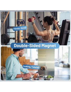 Soporte Magnético para Teléfono GZ LW Negro, Compatible con MagSafe 2