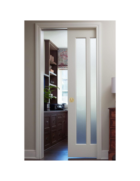 Cerradura de Puerta Corrediza Goldenwarm Oro Redonda Privacidad