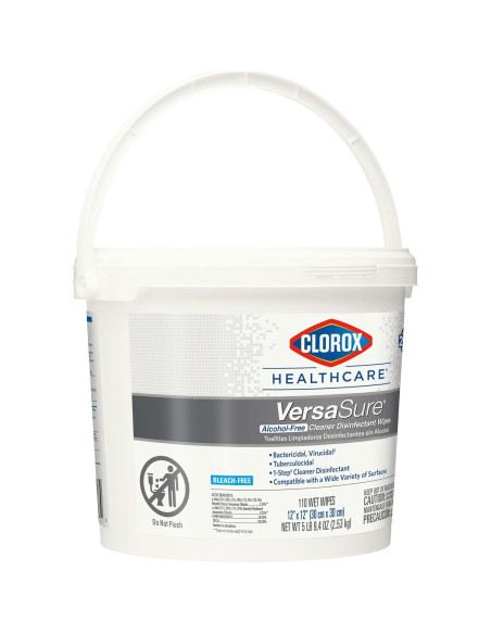 Toallitas Desinfectantes Clorox Healthcare VersaSure 110 Unidades