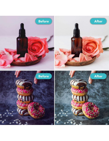 Panel Gris y Blanco Plegable Foto&Tech 30cm - Balance de Color