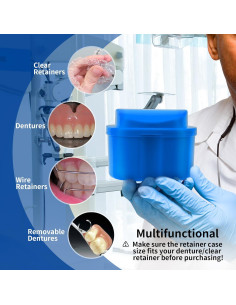 Caja de limpieza para retenedores Annhua - Azul oscuro 2