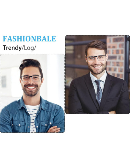 Gafas de Lectura Outray 4 Paquete con Bloqueo Luz Azul UV400