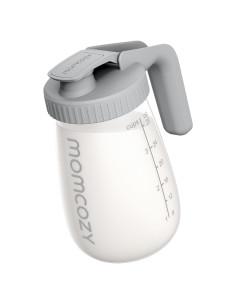 Jarra de Leche Materna Momcozy de Vidrio 0.91L, Resistente al Calor