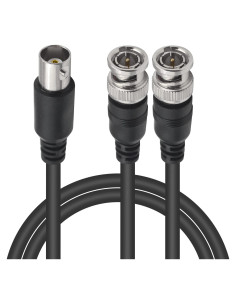 Adaptador Divisor BNC Poyiccot 50 cm Macho Doble a Hembra