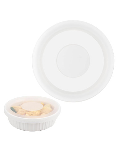 Tapas de Silicona Reutilizables Purekra para Plato Redondo 1.5L